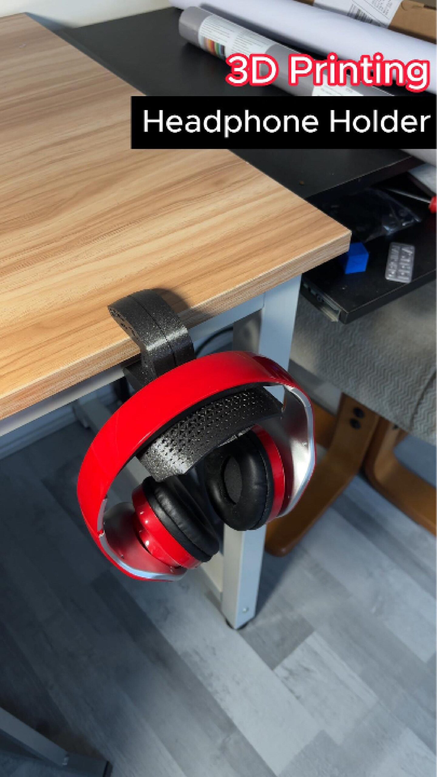 3D Printed Headphone Holder